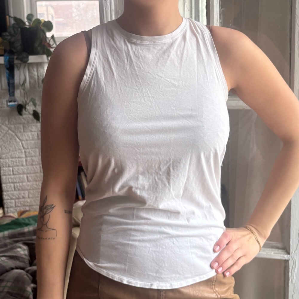 lululemon athletica White Tank Top